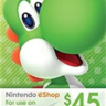 КАРТА ОПЛАТЫ NINTENDO ESHOP — 45 USD [USA]