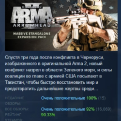 Arma 2: Operation Arrowhead АВТОДОСТАВКА STEAM GLOBAL МГНОВЕННО ЛИЦЕНЗИЯ