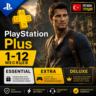 PlayStation Plus Подписка 1 - 12 месяцев ТУРЦИЯ