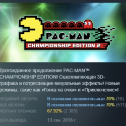 PAC-MAN™ CHAMPIONSHIP EDITION 2 АВТОДОСТАВКА STEAM GLOBAL МГНОВЕННО ЛИЦЕНЗИЯ