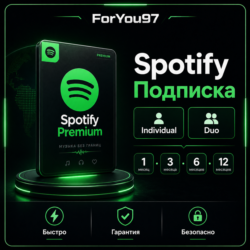 SPOTIFY PREMIUM 1-3 МЕСЯЦЕВ РАБОТАЕТ В РФ МИР