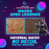 Универсальный макрос без отдачи Apex Legends | Логитек