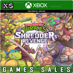 ❤️TEENAGE MUTANT NINJA TURTLES SHREDDER'S REVENGE🔑XBOX