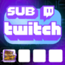 TWITCH SUB | ПОДАРОЧНАЯ ПОДПИСКА | 1-3 УР. |