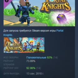 Portal Knights - Box of Grumpy Rings DLC STEAM РОССИЯ