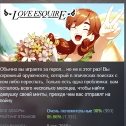 Love Esquire - RPG/Dating Sim/Visual Novel АВТОДОСТАВКА STEAM GLOBAL МГНОВЕННО ЛИЦЕНЗ