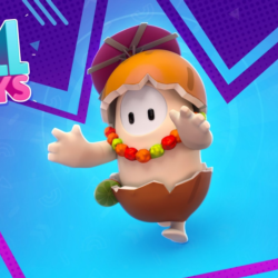 ✅ Fall Guys Ultimate Knockout COCONUT MILK КОСТЮМ КЛЮЧ