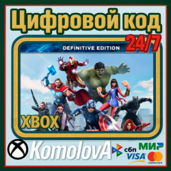 🌍Мстители Marvel – Definitive-издание XBOX PC КЛЮЧ🔑🎁