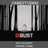 RUST + смена почты 0 часов