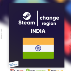 Steam Смена региона на Индию