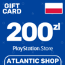 Карта Пополнения PSN 200 Злотых (PLN) Польша