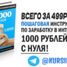 Заработок онлайн без вложений