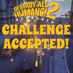 Destroy All Humans! 2 Reprobed Challenge Accepted XBOX