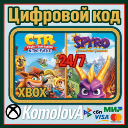 🌍 Crash Team Racing Nitro-Fueled   Spyro Game XBOX 🔑