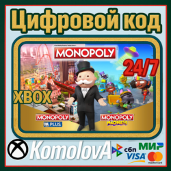 🌍 MONOPOLY PLUS   MONOPOLY Переполох XBOX КЛЮЧ 🔑