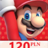 КАРТА ОПЛАТЫ NINTENDO ESHOP — 120 PLN [PL] | ПОЛЬША