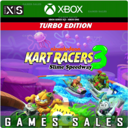 ✅NICKELODEON KART RACERS 3: SLIME SPEEDWAY TURBO 🔑XBOX