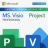 🔵MICROSOFT VISIO / PROJECT 2019 - 2024 PRO 💯 ГАРАНТИЯ