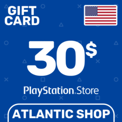 Карта Пополнения PSN 30$ (USD) США