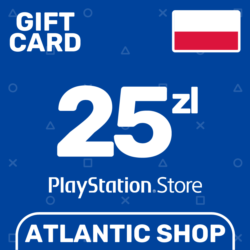 Карта Пополнения PSN 25 Злотых (PLN) Польша