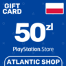 Карта Пополнения PSN 50 Злотых (PLN) Польша
