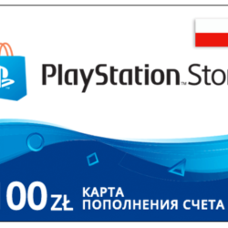Карта PlayStation Network Card 100 PLN