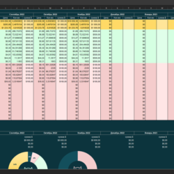 Учёт криптовалютного портфеля в Excel на 30 монет