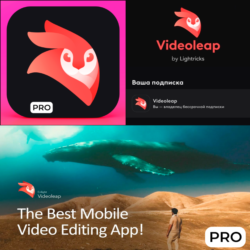 Videoleap Видео от Lightricks PRO iPhone ios AppStore