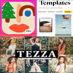 Tezza Aesthetic Photo PRO LUXE ios iPhone AppStore iPad
