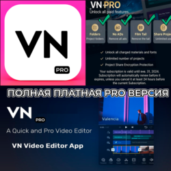 VN Video Editor PRO iPhone ios AppStore iPad
