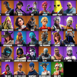 FORTNITE   47  ОБЛИЦОВ АКК |OG STW YULE TROOPER|  ПОЧТА