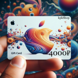 Подарочная карта Apple 4000руб (код AppStore 4000)