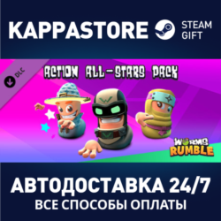 Worms Rumble - Action All-Stars Pack DLC | Steam Gift Р