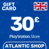 Карта Пополнения PSN 30 Фунтов (GBP) Великобритания