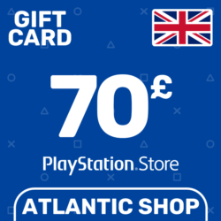 Карта Пополнения PSN 70 Фунтов (GBP) Великобритания