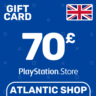Карта Пополнения PSN 70 Фунтов (GBP) Великобритания