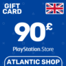 Карта Пополнения PSN 90 Фунтов (GBP) Великобритания