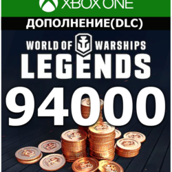 World of Warships: Legends 1250-94000 дублоны DLC XBOX