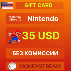 35$ US Nintendo eShop Gift Card (USA)   [Без комиссии]