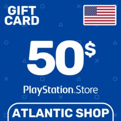 Карта Пополнения PSN 50$ (USD) США