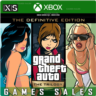 GRAND THEFT AUTO: THE TRILOGY  3 ИГРЫ  XBOX  КЛЮЧ