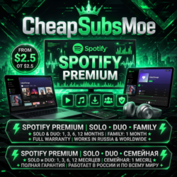 SPOTIFY PREMIUM | Duo | Family | 1/3/6/12 месяцев    ГЛОБАЛЬНЫЙ