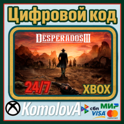 🌍 Desperados III Xbox One / Xbox Series X|S КЛЮЧ 🔑