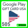 Google Play Gift Card 50$ USD USA     АВТО ВЫДАЧА 24/7