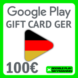 Google Play Gift Card 100€ DE Германия АВТО ВЫДАЧА 24/7