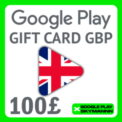 Google Play    Gift Card 100 GBP (UK)  United Kingdom