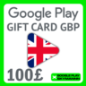 Google Play    Gift Card 100 GBP (UK)  United Kingdom