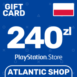 Карта Пополнения PSN 240 Злотых (PLN) Польша