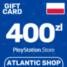 Карта Пополнения PSN 400 Злотых (PLN) Польша