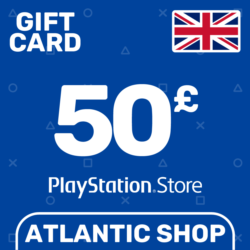 Карта Пополнения PSN 50 Фунтов (GBP) Великобритания